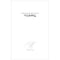 Monogram Simplicity Thank You Card With Fold - Elegant (Pack of 1)-Weddingstar-JadeMoghul Inc.