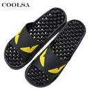 Monster Eyes Feet Massaging Slippers-BLACK-9-JadeMoghul Inc.