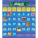 MONTHLY CALENDAR POCKET CHART-Learning Materials-JadeMoghul Inc.
