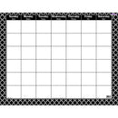 MOROCCAN BLACK WIPE OFF CALENDAR-Learning Materials-JadeMoghul Inc.