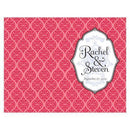 Moroccan Program Ruby (Pack of 1)-Wedding Ceremony Stationery-Saffron Yellow-JadeMoghul Inc.