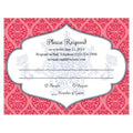 Moroccan RSVP Ruby (Pack of 1)-Weddingstar-Carribean Blue-JadeMoghul Inc.