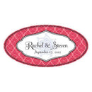 Moroccan Small Cling Ruby (Pack of 1)-Wedding Signs-Red-JadeMoghul Inc.