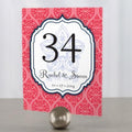 Moroccan Table Number Numbers 1-12 Daiquiri Green (Pack of 12)-Table Planning Accessories-Red-1-12-JadeMoghul Inc.
