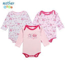 Mother Nest 3 PcsLot Baby Romper Infant Romper Long Sleeve Jumpsuit Romper 12 Colors Brand Baby Girl Boy Clothing Christmas-HZCP16301P-3M-JadeMoghul Inc.