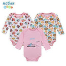 Mother Nest 3 PcsLot Baby Romper Infant Romper Long Sleeve Jumpsuit Romper 12 Colors Brand Baby Girl Boy Clothing Christmas-XTCP16301P-3M-JadeMoghul Inc.