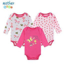 Mother Nest 3 PcsLot Baby Romper Infant Romper Long Sleeve Jumpsuit Romper 12 Colors Brand Baby Girl Boy Clothing Christmas-XTCP16304P-3M-JadeMoghul Inc.