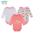 Mother Nest 3 PcsLot Baby Romper Infant Romper Long Sleeve Jumpsuit Romper 12 Colors Brand Baby Girl Boy Clothing Christmas-XTCP16305P-3M-JadeMoghul Inc.