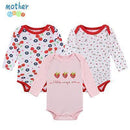 Mother Nest 3 PcsLot Baby Romper Infant Romper Long Sleeve Jumpsuit Romper 12 Colors Brand Baby Girl Boy Clothing Christmas-XTCP16306P-3M-JadeMoghul Inc.