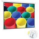 Motorized Projector Screen (100")-Projectors & Accessories-JadeMoghul Inc.