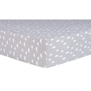 Mountains Fitted Crib Sheet-GRAY-JadeMoghul Inc.