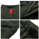 Mountasinskin New Summer Spring Mens Pants Quick Dry Breathing Removable Trousers Military Pants Casual Army Male Clothing LA005-Black-S-JadeMoghul Inc.