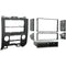 Mounting Kit for Ford(R)/Mazda(R)/Mercury(R) 2008-2012 Single-DIN/Double-DIN, Black-Wiring Harness & Installation Kits-JadeMoghul Inc.