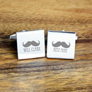 Cufflinks For Men Moustache Best Man Cufflinks