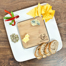 Birthday Present Ideas Mr & Mrs Bamboo Square Serving Platter