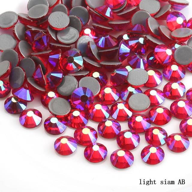 Multi-color Crystal Hot Fix Rhinestone Crystal For Nail Art