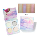 Multi Color Highlighter Palette Makeup Powder-01-JadeMoghul Inc.