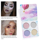 Multi Color Highlighter Palette Makeup Powder-01-JadeMoghul Inc.