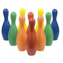 MULTICOLOR FOAM BOWLING PIN SET-Toys & Games-JadeMoghul Inc.