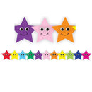 MULTICOLOR STARS DIE CUT BORDER-Arts & Crafts-JadeMoghul Inc.