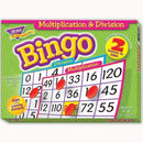 MULTIPLICATION & DIVISION BINGO-Learning Materials-JadeMoghul Inc.