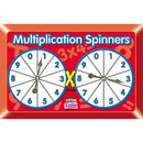 MULTIPLICATION SPINNERS-Learning Materials-JadeMoghul Inc.