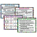 MUSIC TEACHING POSTER SET-Learning Materials-JadeMoghul Inc.