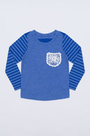 Must Have Top - Girls-Girls Long Sleeve Casual Tops-3-Cobalt Blue-JadeMoghul Inc.
