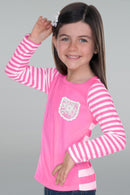 Must Have Top - Girls-Girls Long Sleeve Casual Tops-3-Pink Flash-JadeMoghul Inc.