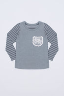 Must Have Top - Girls-Girls Long Sleeve Casual Tops-3-Titanium-JadeMoghul Inc.