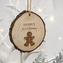 Christmas Gifts My First Christmas Gingerbread Man Hanging Decoration