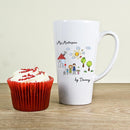 My Mini Masterpiece Personalized Mugs Artwork Latte Mug