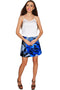 Mystery Aria A-Line Skirt - Women-Mystery-XS-Blue/Grey-JadeMoghul Inc.