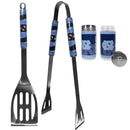 N. Carolina Tar Heels 2pc BBQ Set with Tailgate Salt & Pepper Shakers-Tailgating Accessories-JadeMoghul Inc.