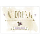 Natural Charm Directional Sign (Pack of 1)-Wedding Signs-JadeMoghul Inc.