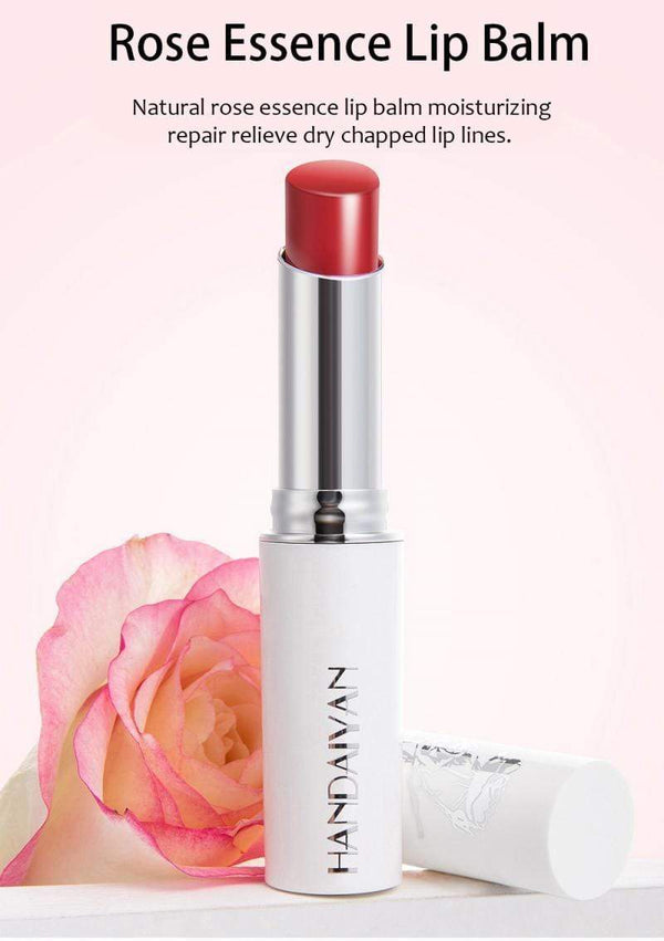 Natural Rose Essence Moisturizing  Tinted Lip Balm