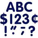 NAVY BLUE CLASSIC FONT 4IN LETTERS-Learning Materials-JadeMoghul Inc.