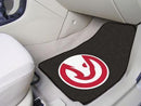 Weather Car Mats NBA Atlanta Hawks 2-pc Carpeted Front Car Mats 17"x27"
