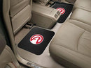 Rubber Car Floor Mats NBA Atlanta Hawks 2-pc Utility Car Mat 14"x17"