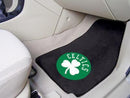 Car Mats NBA Boston Celtics 2-pc Carpeted Front Car Mats 17"x27"