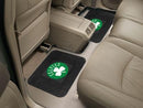 Rubber Car Floor Mats NBA Boston Celtics 2-pc Utility Car Mat 14"x17"