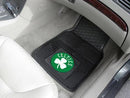 Car Floor Mats NBA Boston Celtics 2-pc Vinyl Front Car Mats 17"x27"