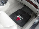 Rubber Car Mats NBA Chicago Bulls 2-pc Vinyl Front Car Mats 17"x27"