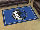 4x6 Area Rugs NBA Dallas Mavericks 4'x6' Plush Rug