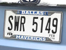 License Plate Frames NBA Dallas Mavericks License Plate Frame 6.25"x12.25"