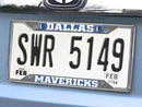 License Plate Frames NBA Dallas Mavericks License Plate Frame 6.25"x12.25"