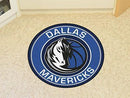 Round Rugs NBA Dallas Mavericks Roundel Mat 27" diameter