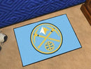 Outdoor Mat NBA Denver Nuggets Starter Rug 19" x 30"