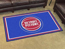 4x6 Area Rugs NBA Detroit Pistons 4'x6' Plush Rug