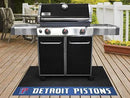 BBQ Grill Mat NBA Detroit Pistons Grill Tailgate Mat 26"x42"